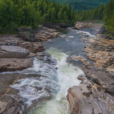Fluss in Norwegen